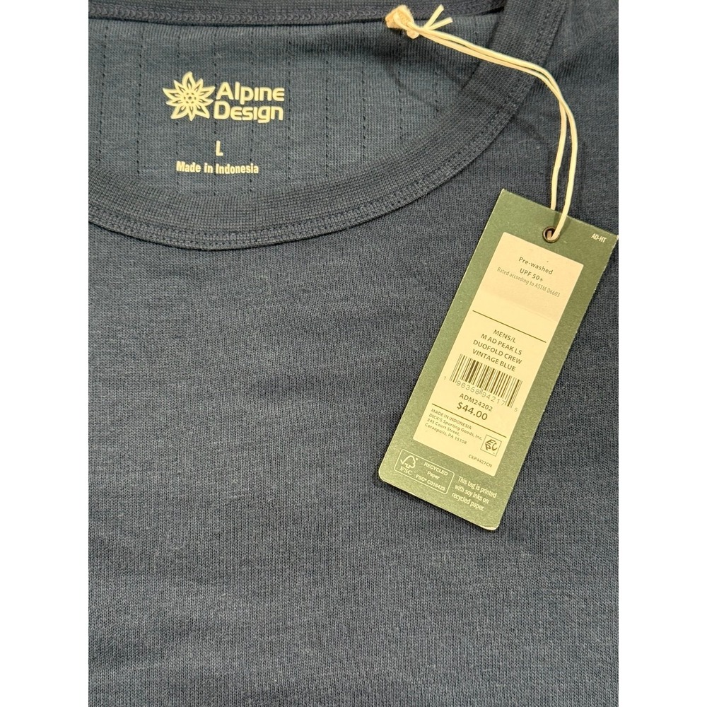 Alpine Design Duofold Crew Men's Large - Picture 6 of 7